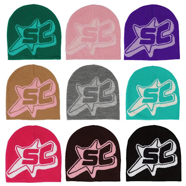 Hip Hop Cap Strikkede Huer PINK pink