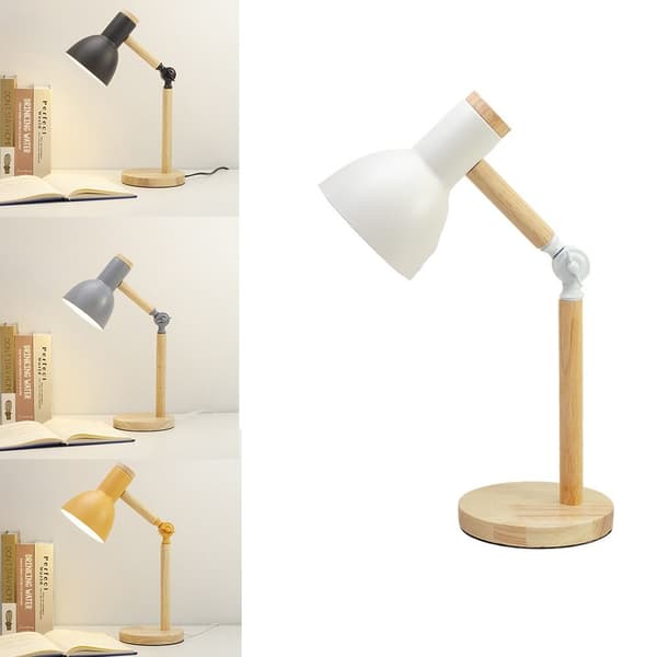 Lesebordlampe Skrivebordslampe GRÅ grey
