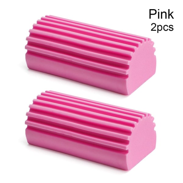 Magiska Dammrengöringssvampar Fuktrengöring Dammsvamp ROSA 2 Pink 2 Pcs-2 Pcs