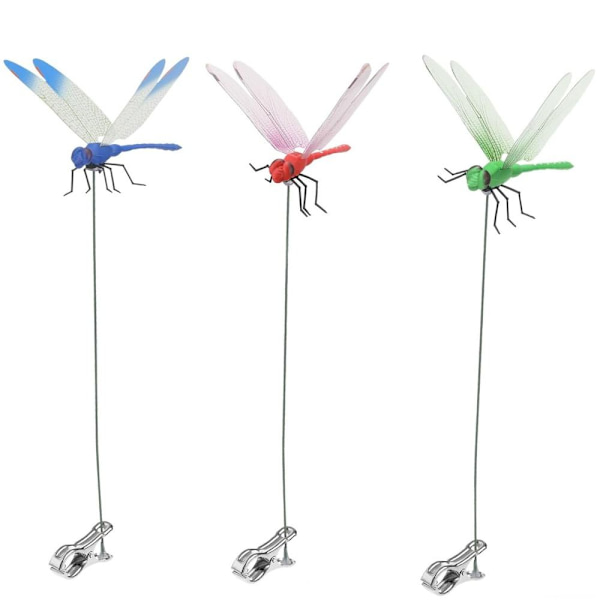 Fake Dragonfly Clip Fairy Tale -ornamentti KELTAINEN L Yellow L