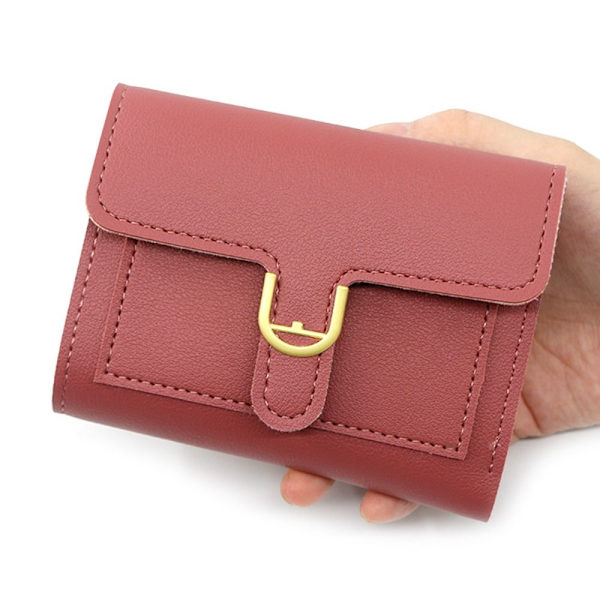 Läder Damplånböcker Moneybags RÖDA red
