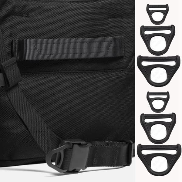 2 stk Webbing Strap Spænde Skyder Fastener 38MM 38mm