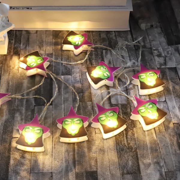 Halloween LED String Light Dekor Lamp 3 3 3