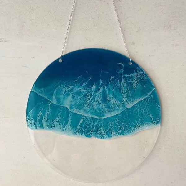 Wave Pendant Ocean Wall Hanging C C C