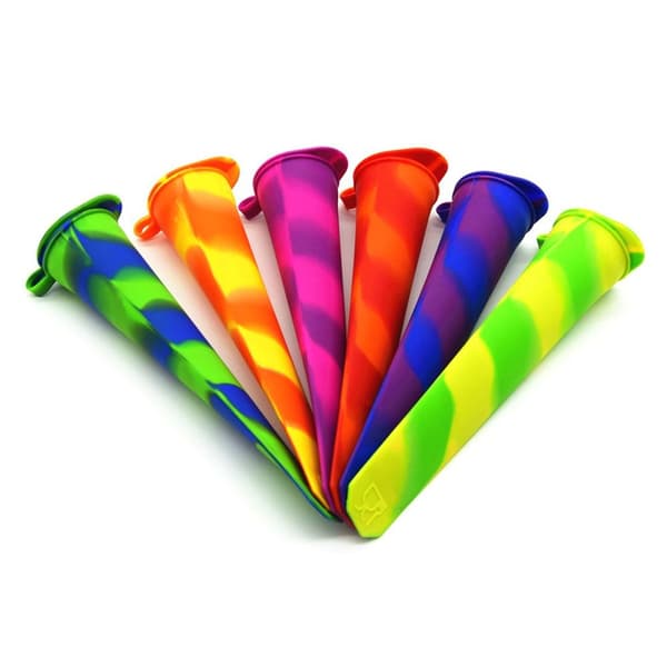 2/6 STK Ice Pop Forme Silikone Popsicle Form E E E