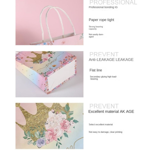 5 stk. Bærepose Blomsterpose TYPE C TYPE C Type C