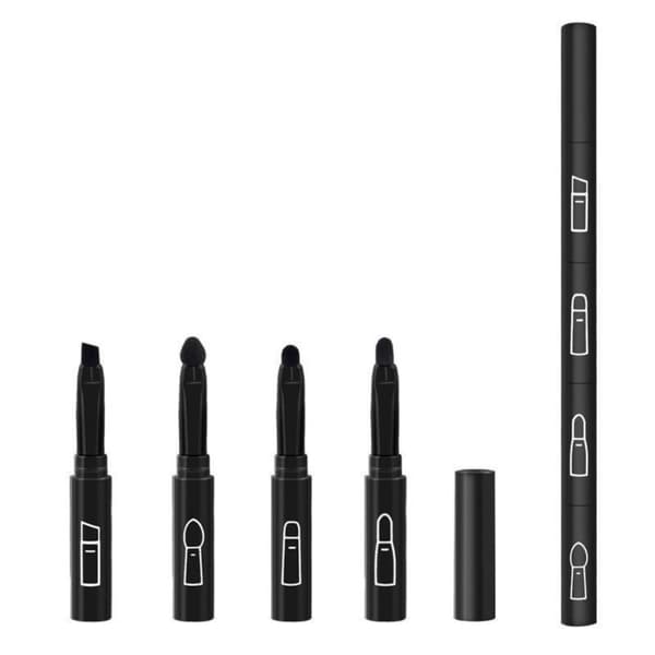 3 STK Makeup Brush Makeup Gadget SORT Black