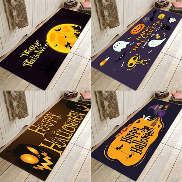 Halloween dørmatte gresskar dørmatte STYLE 7 STIL 7