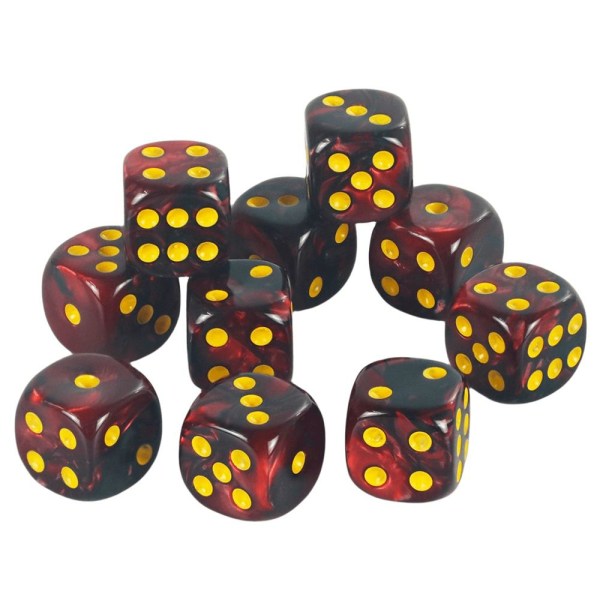 10 kpl / set DND Dice Polyhedral Dice STYLE 1 STYLE 1 Style 1
