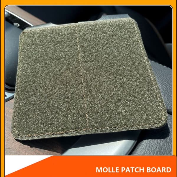 Tactical Patch Väst Ryggsäck Patch SVART Black