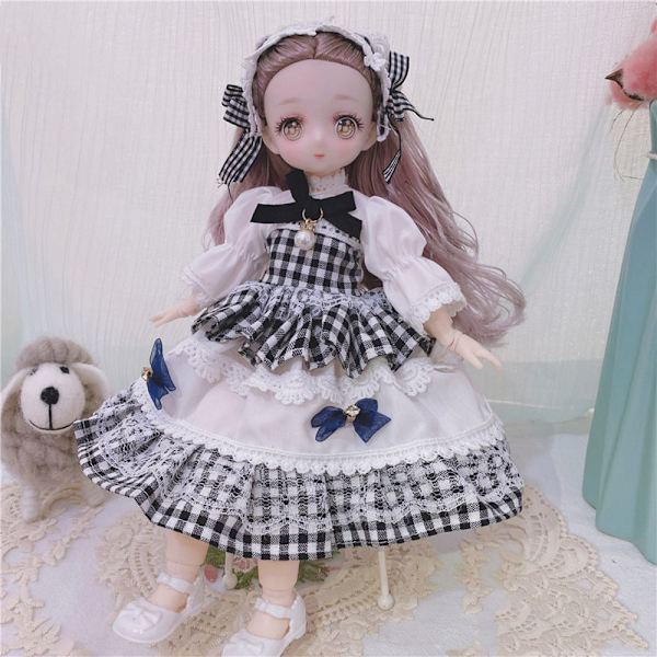 1/6 Bjd Anime Style Dolls Ball Doll Full Set 12