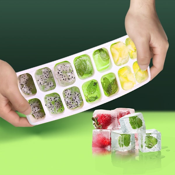 Ice Cube Bakke Ice Cube Maker Form GRØN green