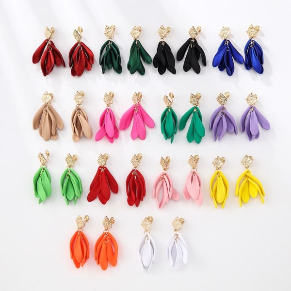 Dangle Earrings Öronklämma 4 4 4