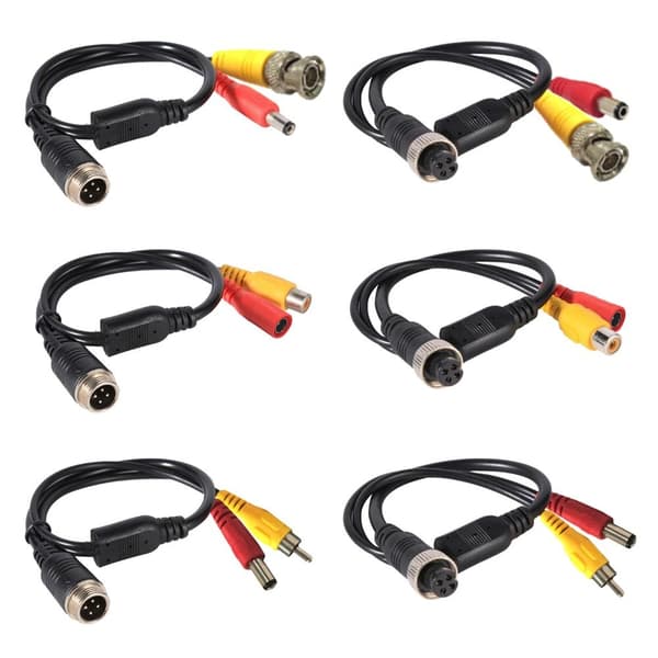 2 stk ledningsnet Kamerasignalkabel 2 2 2