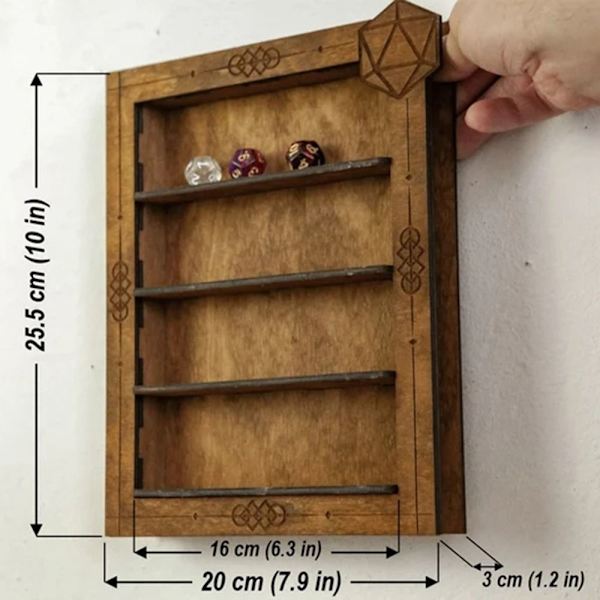 Terning Vis Frame RPG Terning Vis Vegg Terning Vis Stativ