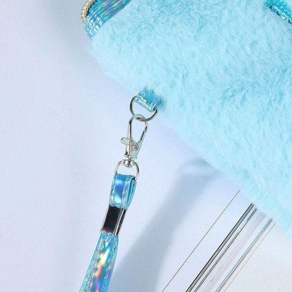 Makaron kosmetikaväska Makeuppåse BLÅ blue