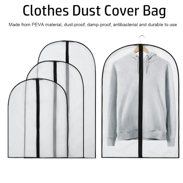 Cover Förvaringspåse Hängande Zip Bag L