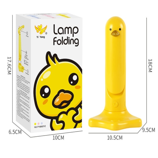 Natlampe Bordlampe GUL Yellow