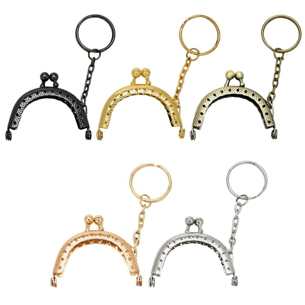 Kukkarokehys Kiss Clasp Kukkaro lukkokehys PRONSSI bronze