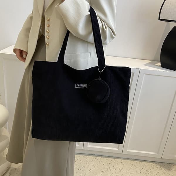 Skuldervesker Tote Bag HVIT white