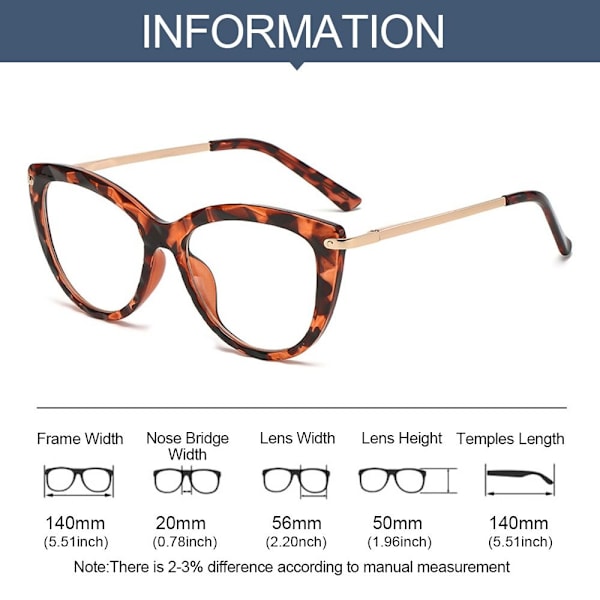 Anti-Blue Light Glasses Ylisuuret silmälasit MUSTA Black