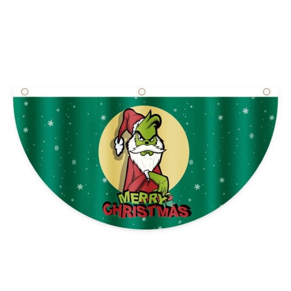 Julflagga Banner Juldroppeprydnad C C