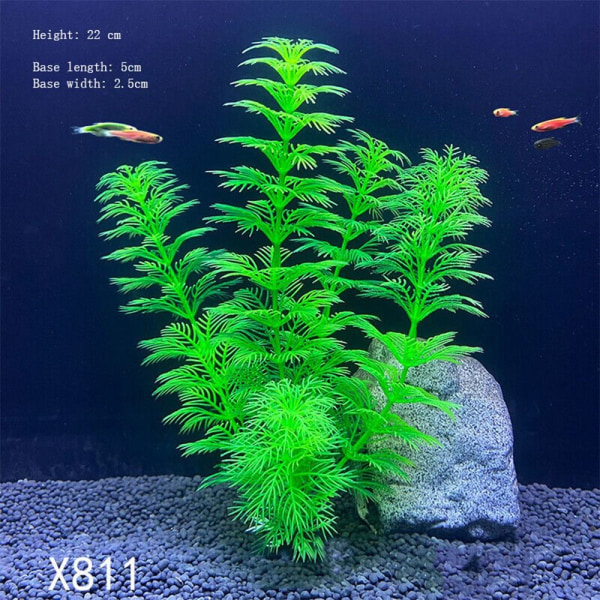 2 ST Vattengräs konstgjorda växter X811 X811 X811