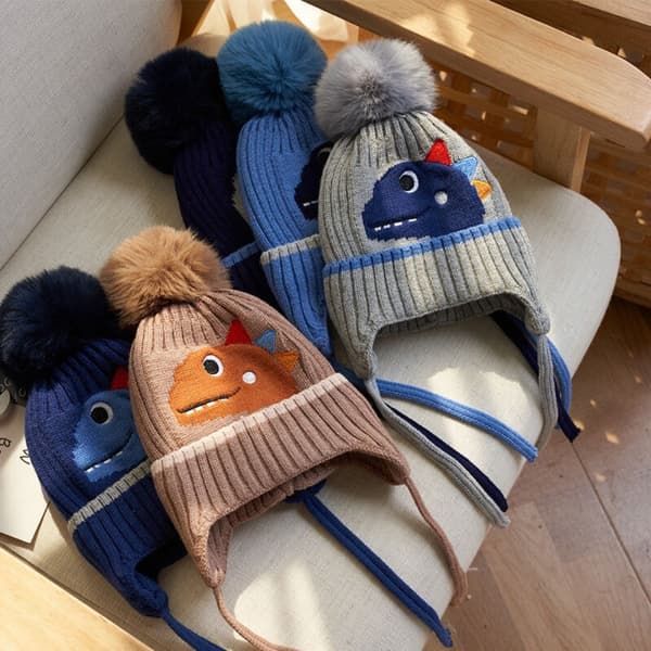 Baby Boy Bonnet Pelsbold 2 2 2