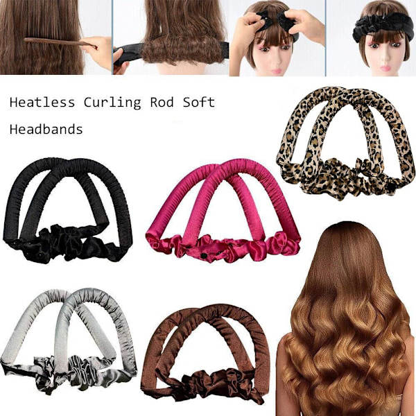 Heatless Curl Rod pandebånd E E E