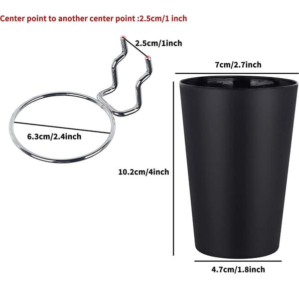 1/6 stk Pegboard Cups Ring Style 1PC 1pc