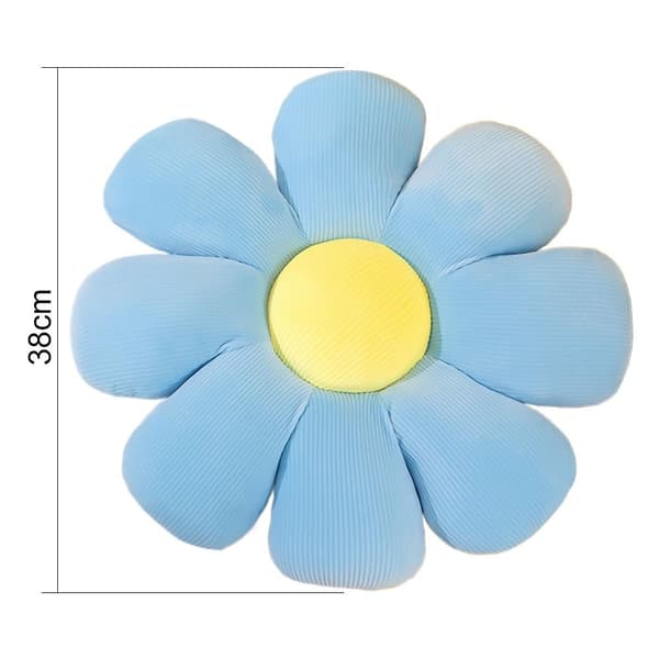 38 cm Auringonkukka Istuintyyny SININEN SININEN blue