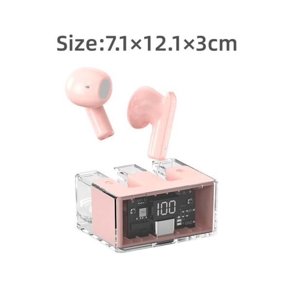 Trådlöst headset Spelhörlurar VIT white