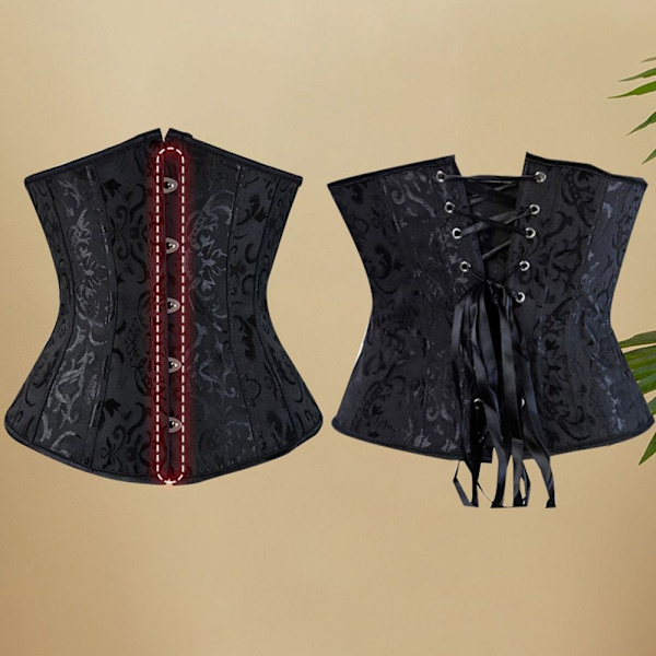 Underbust korsett Corselete Undertøy RED M red M