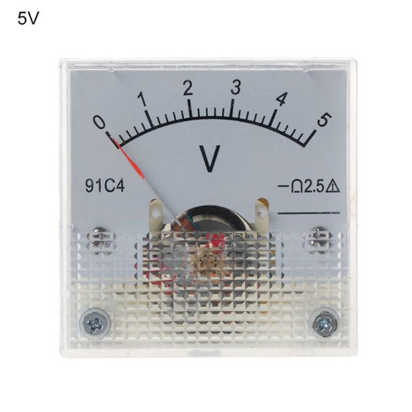 DC Voltmeter Analog Panel Meter 0-5V 0-5V 0-5V