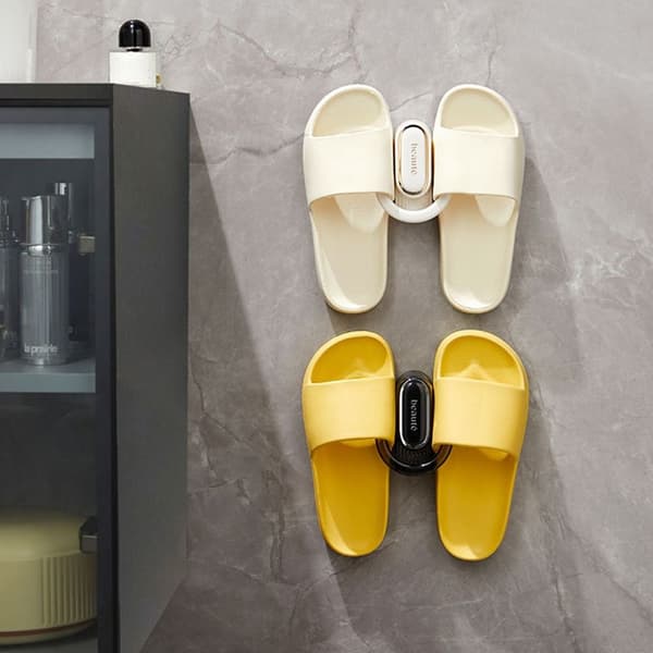 Tøffelholder Tøffel Organizer Stativ HVIT White