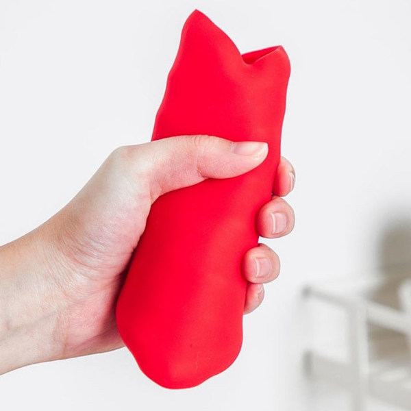 Silikoni Mat Cup Coasters RED red