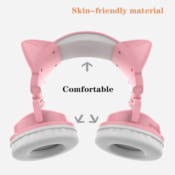 Trådløse headsets Musik Bluetooth BLÅ blue