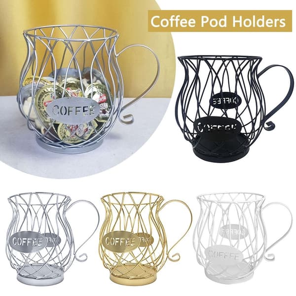 Kaffekapselholdere Kaffeflødebeholder SORT Black