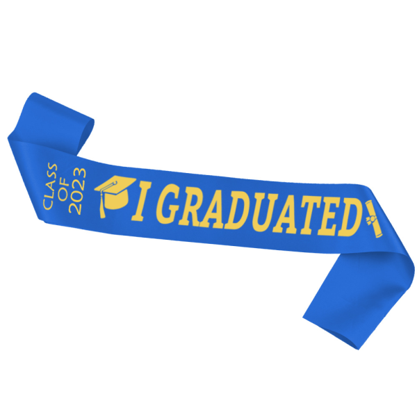 2023 Graduation Sash Graduated Satin 5 5