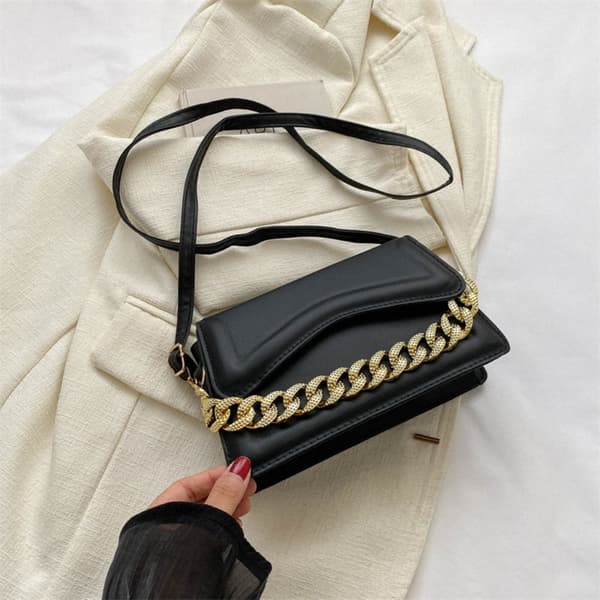 Muleposer Underarm Håndtaske SORT black