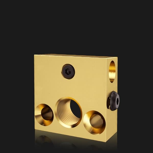 3D Printer Heater Block Messing CR-10