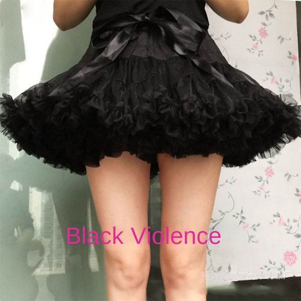 Vintage underkjol Crinoline SVART Black