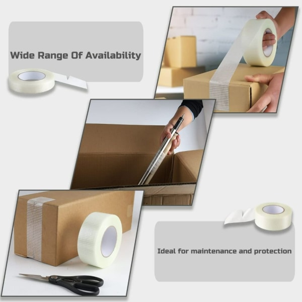 Filament Strapping Tape Glassfiber Tape Transparent Tape