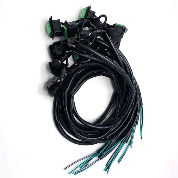 2 stk Quad Start Horn Kill Off Switch RØD Red