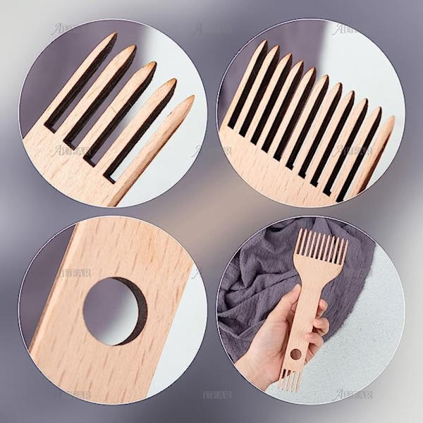 Comb Loom Weaving