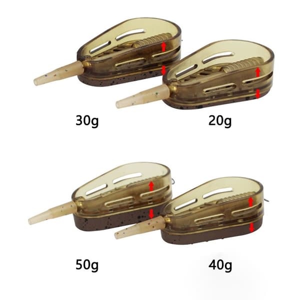 Inbäddningsmatare Inline Method Feeders 50G 50G 50g