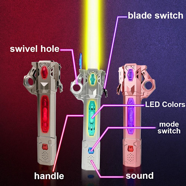 Light Sabre 7 Color SILVER silver
