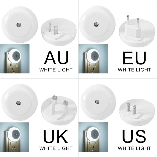Natlys Lysstyret induktionslys HVID LYS EU EU white light EU-EU