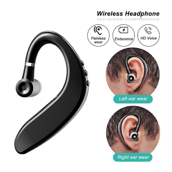 Hodesett Hodetelefon SVART Black