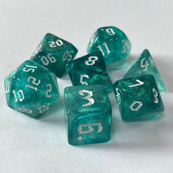 7 st DND Tärningar Polyedriska Tärningar STYLE 6 STYLE 6 Style 6